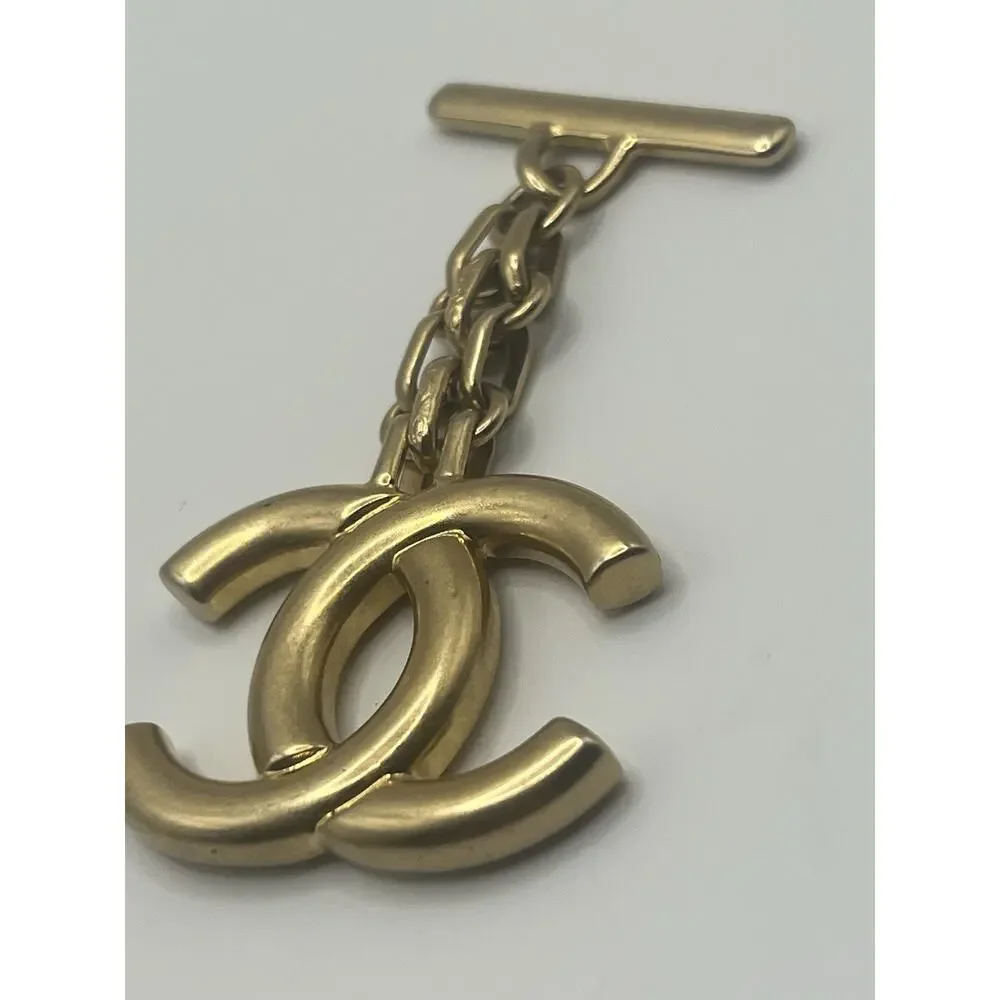 Chanel CC Gold hardware Bag Charm Emblem Reissue Mademoiselle Bijoux Chain